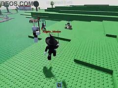 Witch Futanari Slams Girl Hard in Roblox Hentai