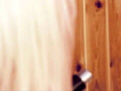 blonde milf cougar seduces asian stepson gym cowgirl interracial fuck