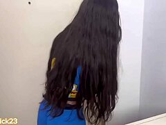 neighbor sucks my cock and his girlfriend joins!