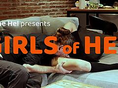 Flame Hel Pounds Stepdaughter's Tight PUSSY After No-Panties Upskirt!