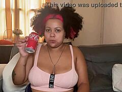 Hey chubby babe, burping and farting after that coke hit you hard?