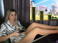 omg cosplay girl's remote vibrator makes her cum hard on stream!