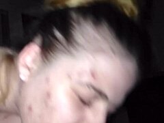 OMG, Check Out My Wife's Sloppy Deepthroat On This Monster Cock!