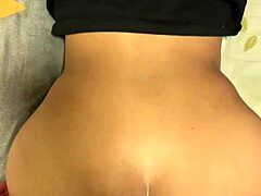 Alone with my girlfriend, doggy shakes so hot