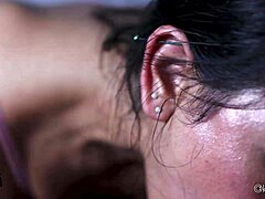 Kylei Ellish Locks Eyes While Swallowing William Vegas' Full Load!