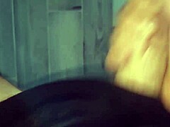 amateur guy strokes intensely to massive cum blast