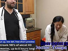 dr tampa pays latina nurse mya cash for pov hospital fuck