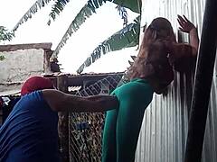 My sex toy girlfriend provokes anal pounding with her tight ass!