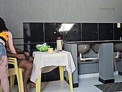 transei fucks friend's husband while she shops for milk