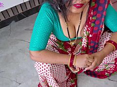 Indian Stepmom Swallows Stepson's Cum After Sloppy Facial Blowjob Hindi Audio