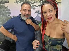 baiana slut fucked raw first time interracial brazilian style?