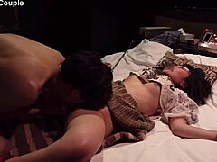 giant tits beauty convulses from intense clit licking orgasm