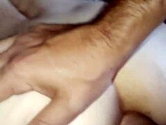 Mature babe spreads for rough anal in homemade casting