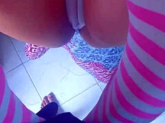 real college couple caught fucking hard pov in dorm