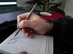 stepsister's big ass distracts me from trading lessons with rough sex