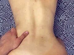 Curly morena gives tasty ass until creampie - jess ksada