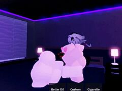 Futa pounds schoolgirl's ass hard at home!