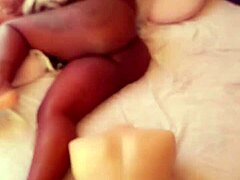 stepsis oblivious as i creampie my white tantaly girl with black monster cock