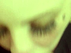 white slut bends over for fat black dick delivering perfect slo mo backshots pov