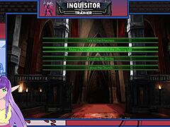 bodybuilder's monster cock ravages brunette pussy in warhammer game part 22