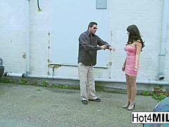 Busty Brunette Milf Fucked Hard Deep Pussy Cock Action