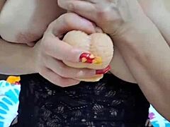 colombian blonde squirts juicy orgasm fingering big ass pussy on webcam