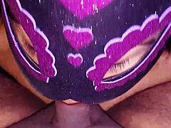 amazing blowjob ends with cum in her mouth the slut provokes more