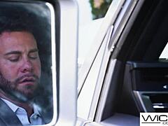 Wicked BUSTY BRUNETTE WIFE FANTASIZES About Hot BLONDE While FUCKING HUSBAND