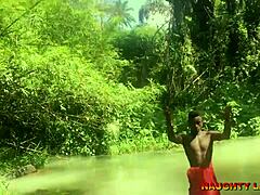 Ebony African Wife Creampied by Pastor in Baptism Water Full Video