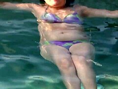 wife flashes masturbates beach cuckold huge load