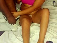 she got so horny during workout couldn't wait for my cock