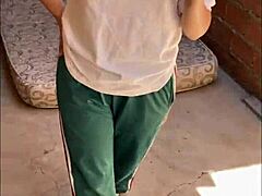 colombian college girl loses dare strips balcony fucked by classmate homemade