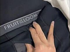 Neighbor's Cum Explodes All Over My Eager Face Closeup!