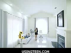 free use teen stepsis lily lane takes robby's relentless pounding