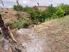 Forest fuck hides our wild bbw ass worship frenzy