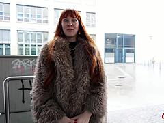 German Scout Skinny Tall Redhead Soley Summer First Porn Casting