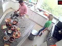 stepsis eyes stepbro hungrily after thanksgiving feast