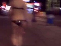 we flashed our blonde couple vibes with public bj then exploded into orgasmic hotel sex