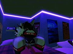 demon shark girl roblox quickie furry fun