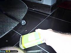 skinny thai shemale amy barebacks her tight ass in sex chair pov