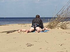 ever fucked a stranger's juicy ass right on the beach?