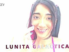 Hey lunita galactica's first anal creampie deep balls from bbc stud