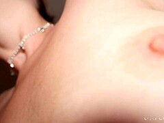 INTENSE BLONDE COWGIRL CREAMPIE SEXTAPE ON HOLIDAY WITH CUTE GF