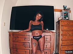 thick ebony ass tease! 🍑🔥