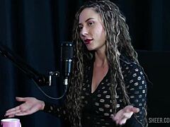 jujube delícia's sheer red bora cast with bruna carlos rocks