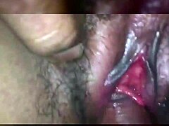 Huge Dick Fills Hairy Pussy After Quarantine Begging