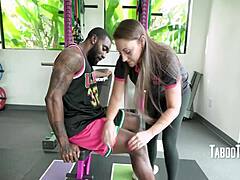 from gym knot to greasy anal, melanie hicks craves that taboo pounding?