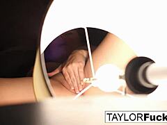 Taylor Vixen fingers her wet pussy in hotel room! Can you handle her explosive solo orgasm?