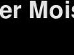 ebony MILF BOUNCES saggy TITS with WET ginger bottle tease