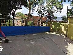 Gym Trainer Teaches Cindy Luna Real Cardio Moves